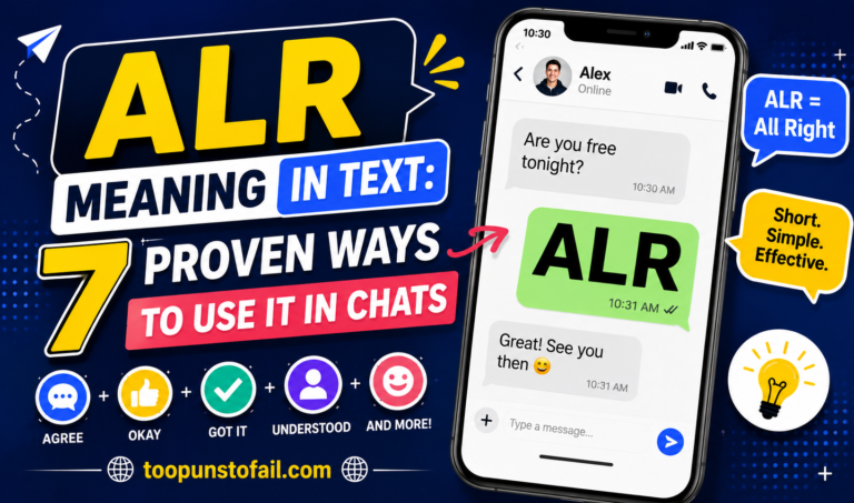 ALR Meaning in Text: 7 Proven Ways to Use It in Chats