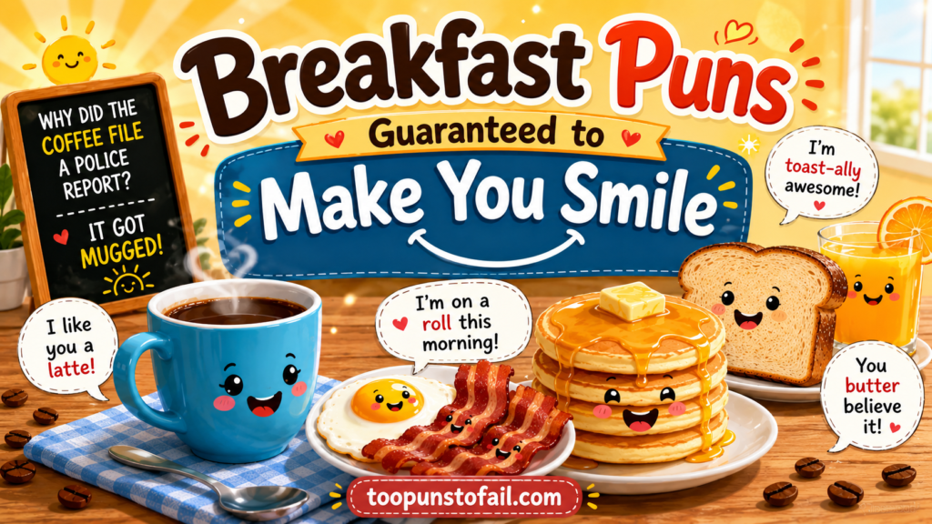 Breakfast Puns Guaranteed to Make You Smile