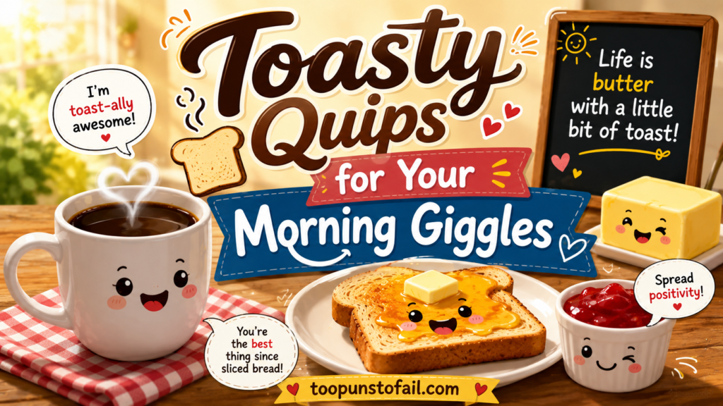 Toasty Quips for Your Morning Giggles