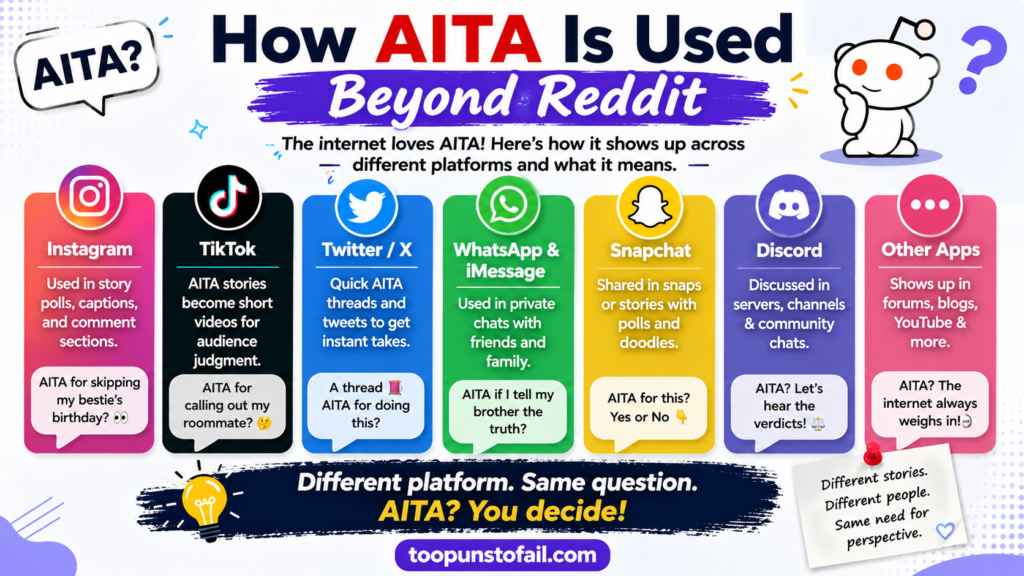 How AITA Is Used Beyond Reddit