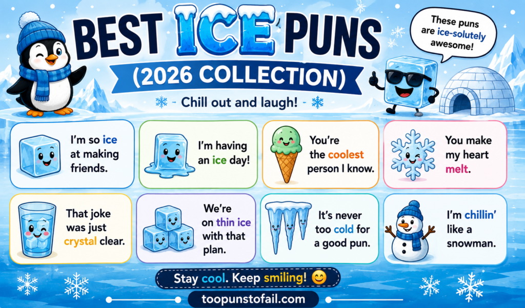 Best Ice Puns (2026 Collection)