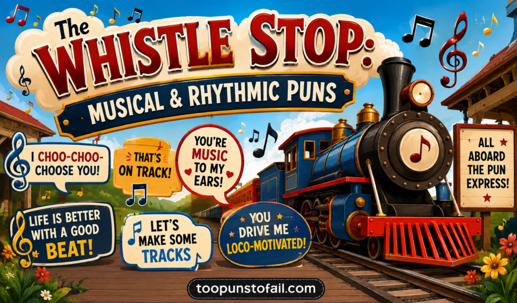 The Whistle Stop: Musical & Rhythmic Puns