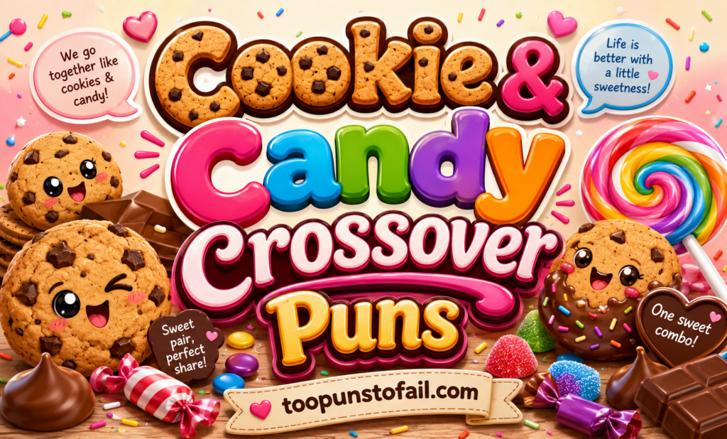 Cookie & Candy Crossover Puns