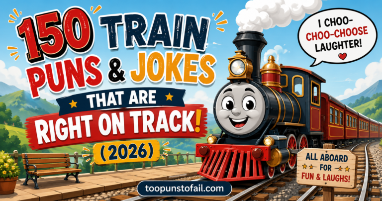 150 Train Puns & Jokes That Are Right on Track (2026)