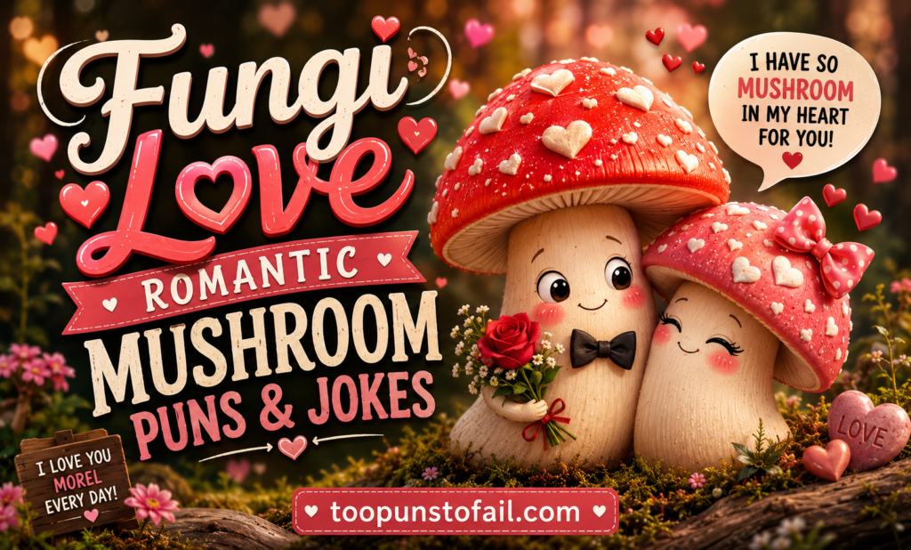 Fungi Love: Romantic Mushroom Puns & Jokes