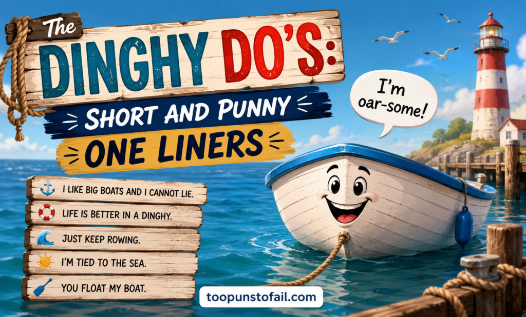 The Dinghy Do's: Short and Punny One Liners