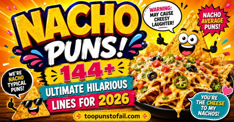 Nacho Puns: 144+ Ultimate Hilarious Lines for 2026