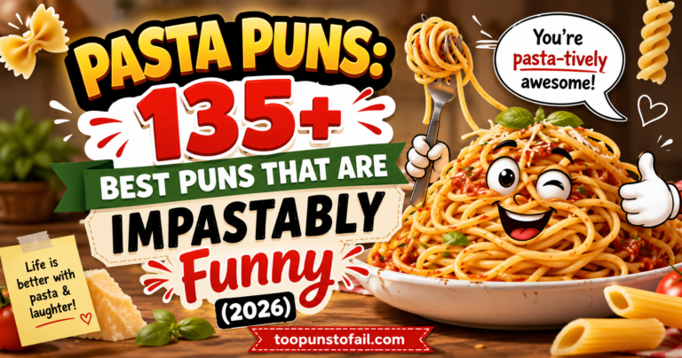 Pasta Puns: 135+ Best Puns That Are Impastably Funny (2026)