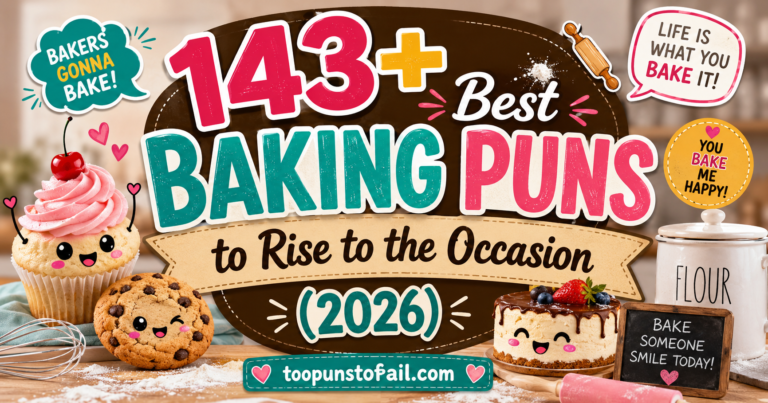 143+ Best Baking Puns to Rise to the Occasion (2026)