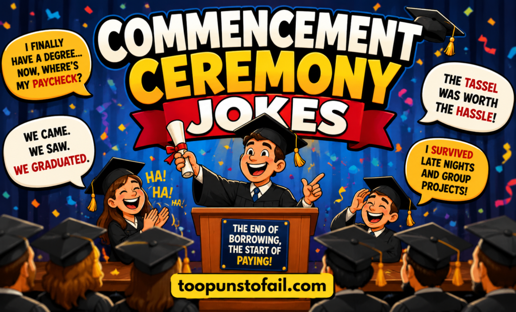 Commencement Ceremony Jokes