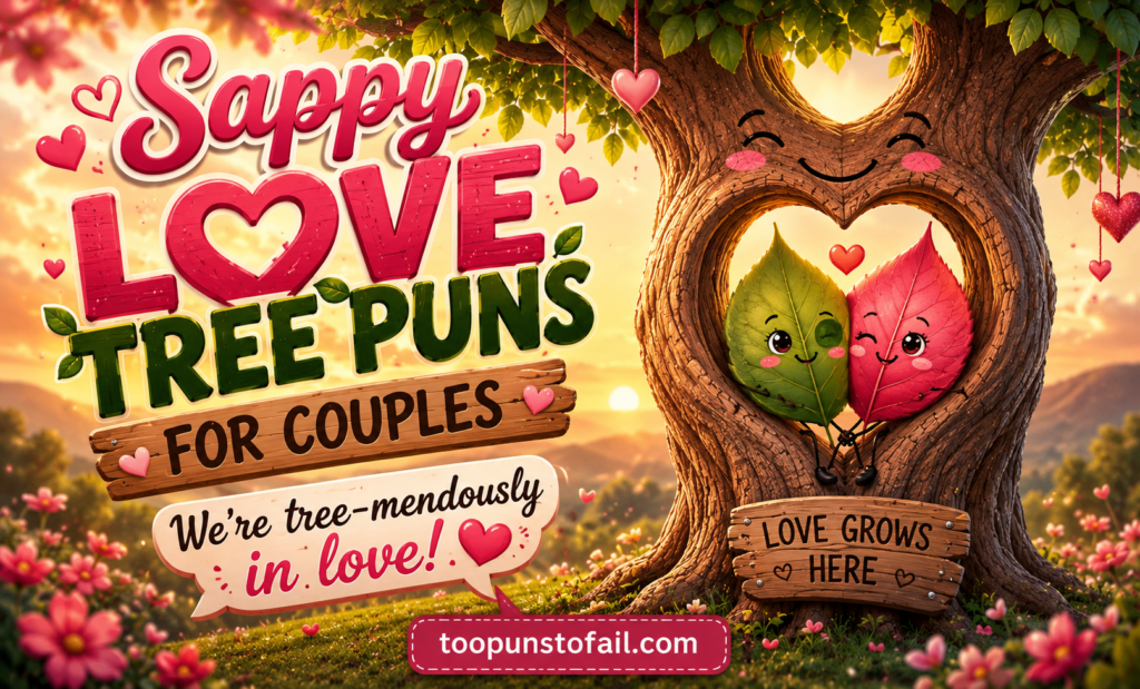 Sappy Love Tree Puns for Couples