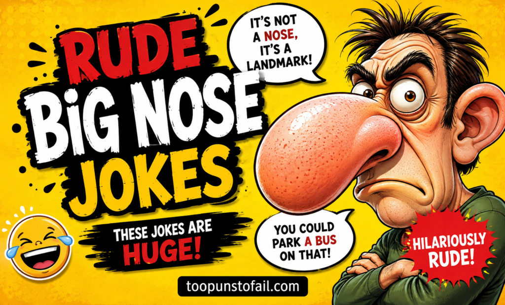 Rude Big Nose Jokes
