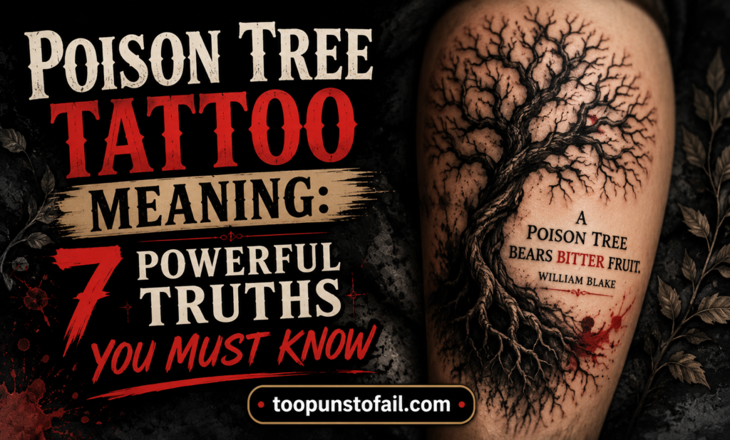 Poison Tree Tattoo Meaning: 7 Powerful Truths You Must Know
