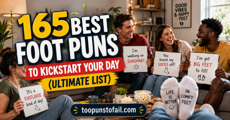 165 Best Foot Puns to Kickstart Your Day (Ultimate List)