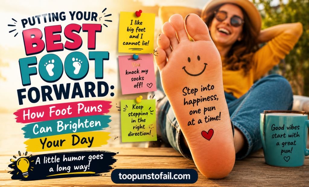 Putting Your Best Foot Forward: How Foot Puns Can Brighten Your Day