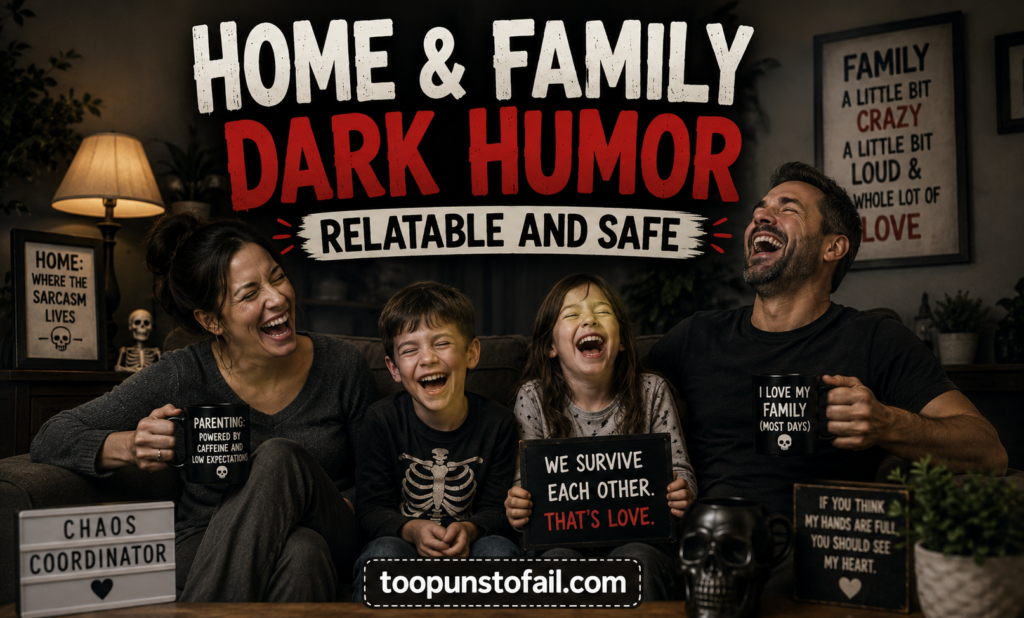 Home & Family Dark Humor Relatable and Safe
