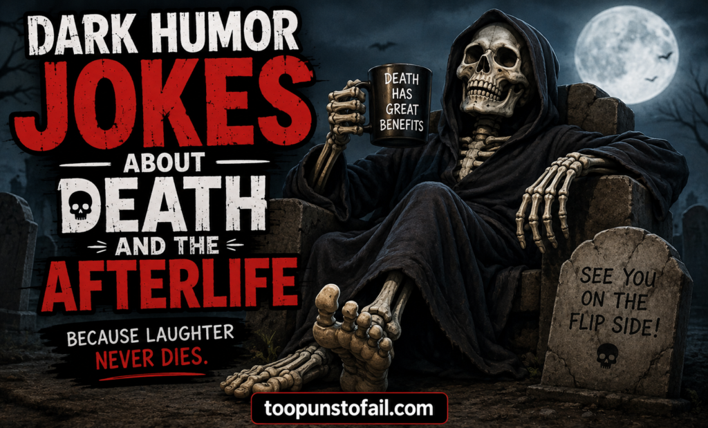 Dark Humor Jokes About Death and the Afterlife