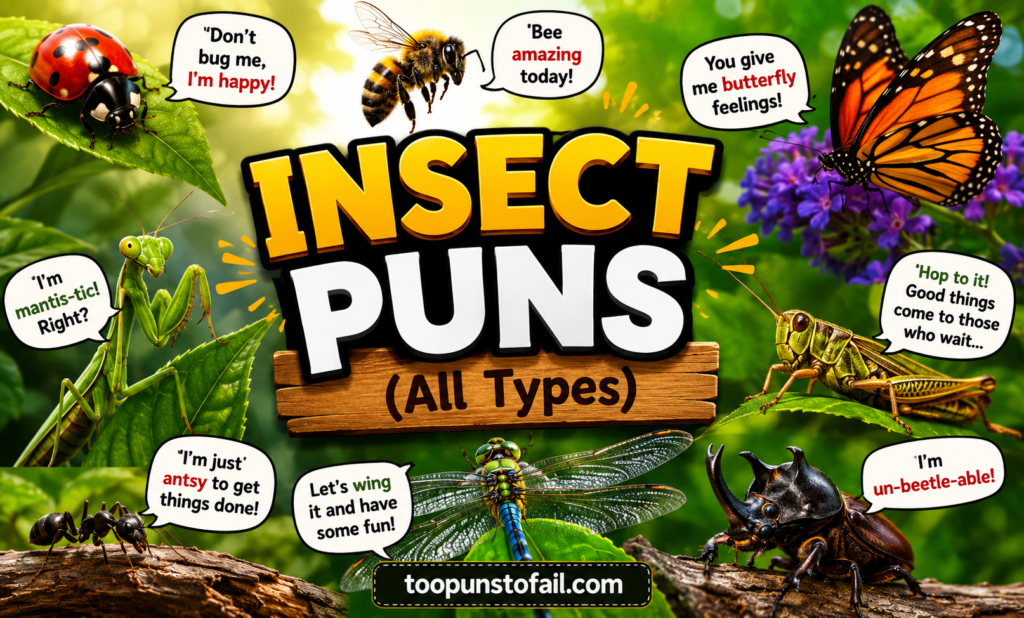 Insect Puns (All Types)